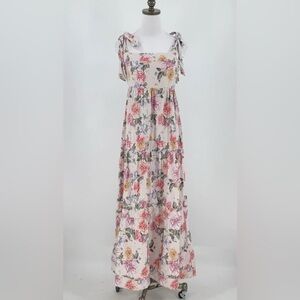 NWOT  House of Harlow floral print maxi dress Size Small